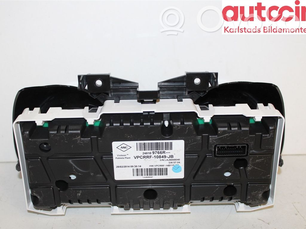 Renault Clio IV Speedometer (instrument cluster) 