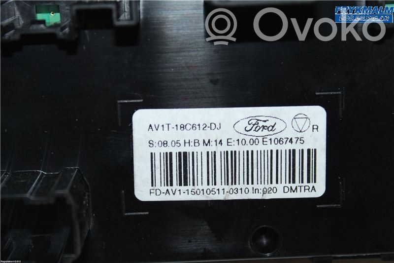 Ford B-MAX Climate control unit 