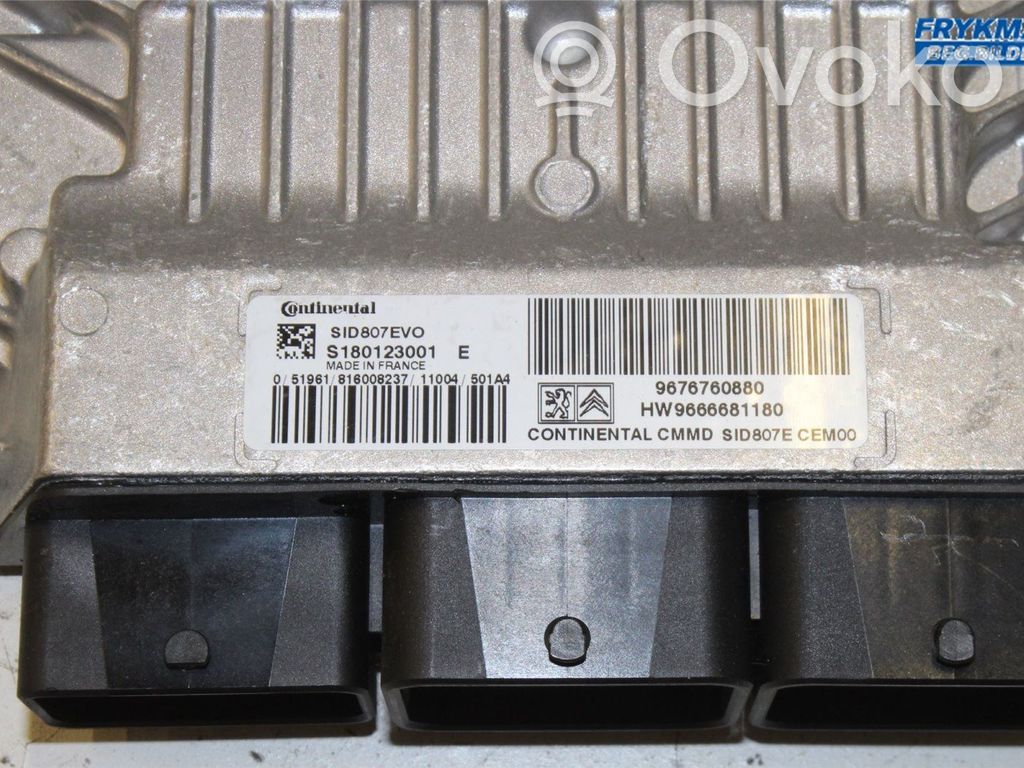 Peugeot 508 Injection control unit/module 