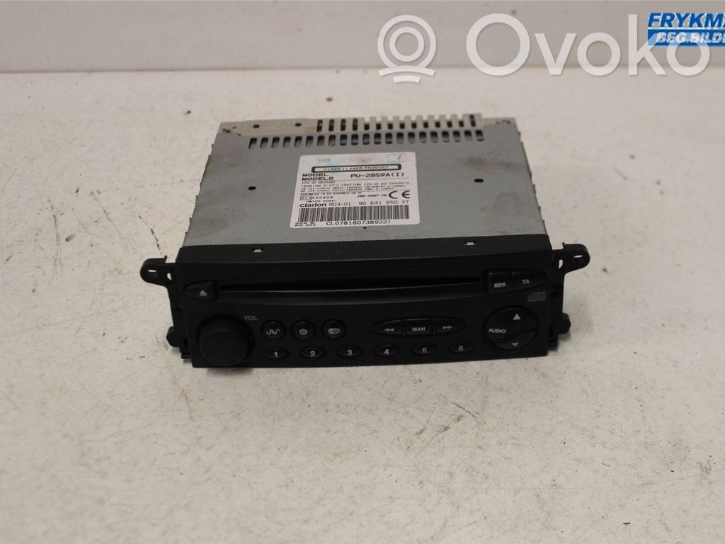 Citroen Xsara Picasso Panel / Radioodtwarzacz CD/DVD/GPS 