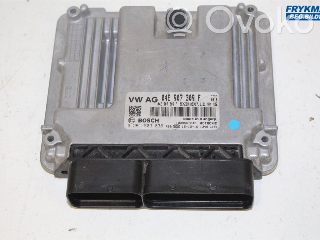 Injection control unit/module   04E906023AH,0261S09836,04E907309F