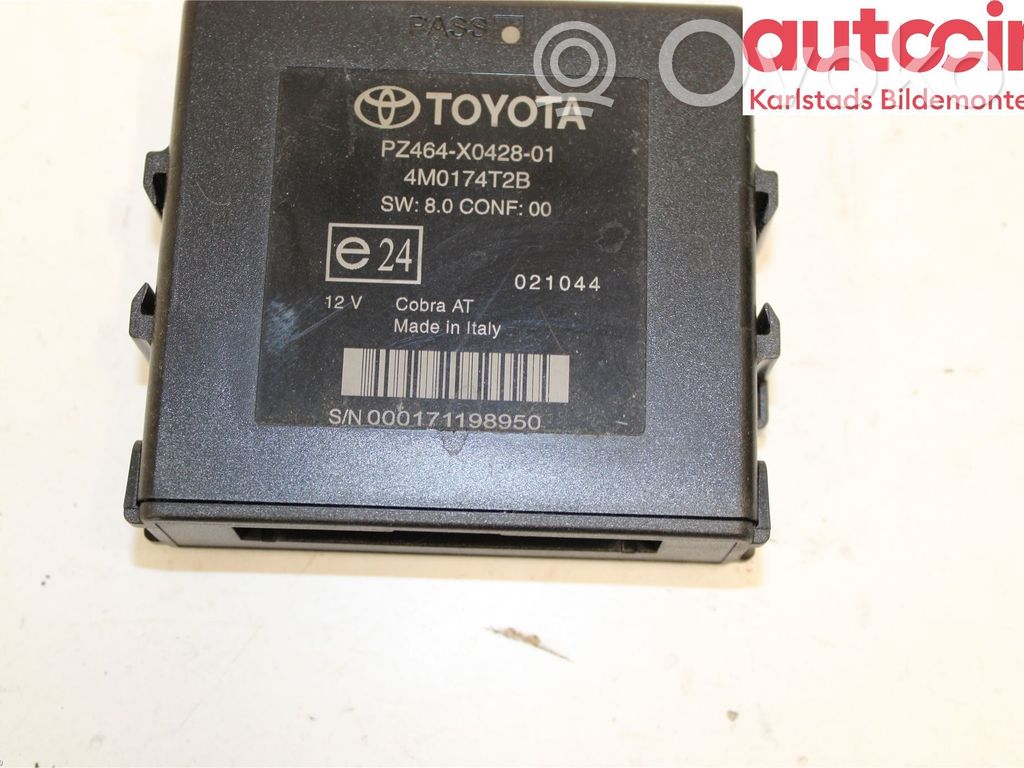 Toyota RAV 4 (XA30) Altre centraline/moduli 