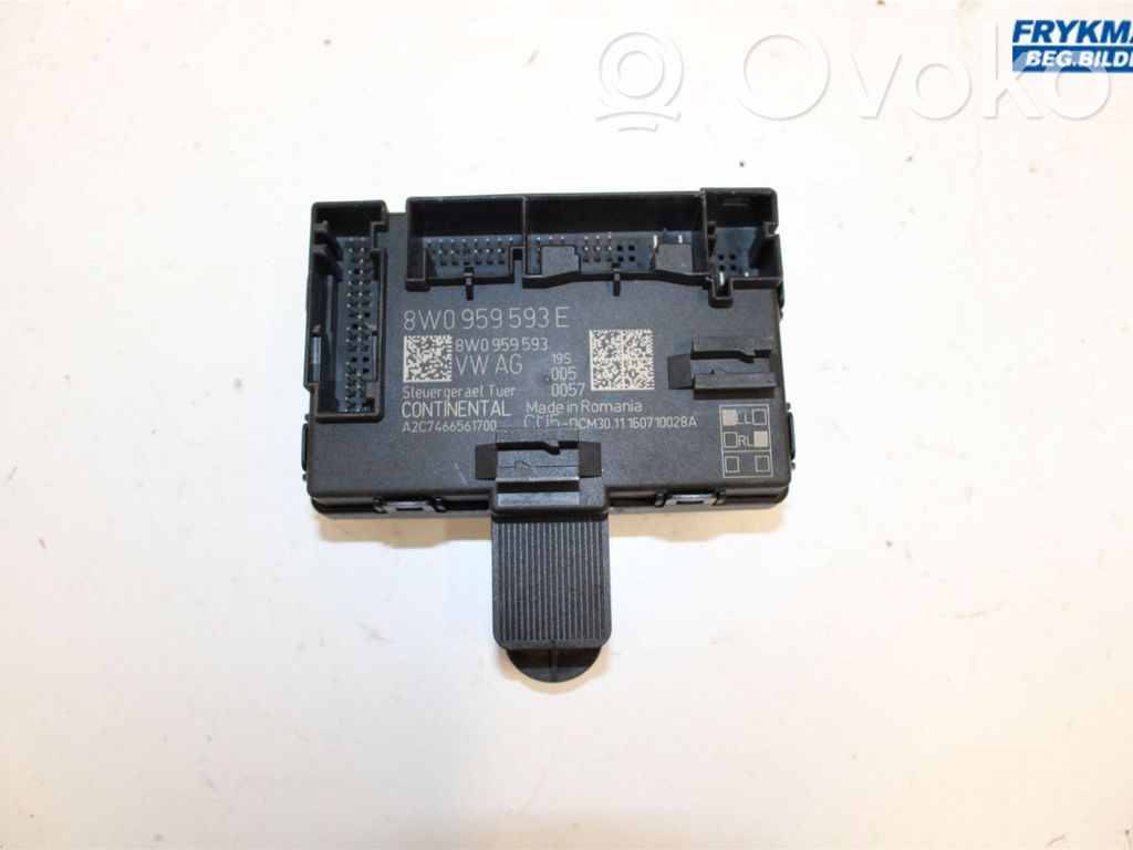 Door control unit/module   4M0959793E,8W0959593E,8W0959593E