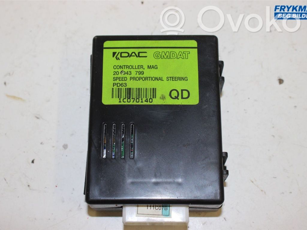 Power steering control unit/module   20943799,20943799,20943799