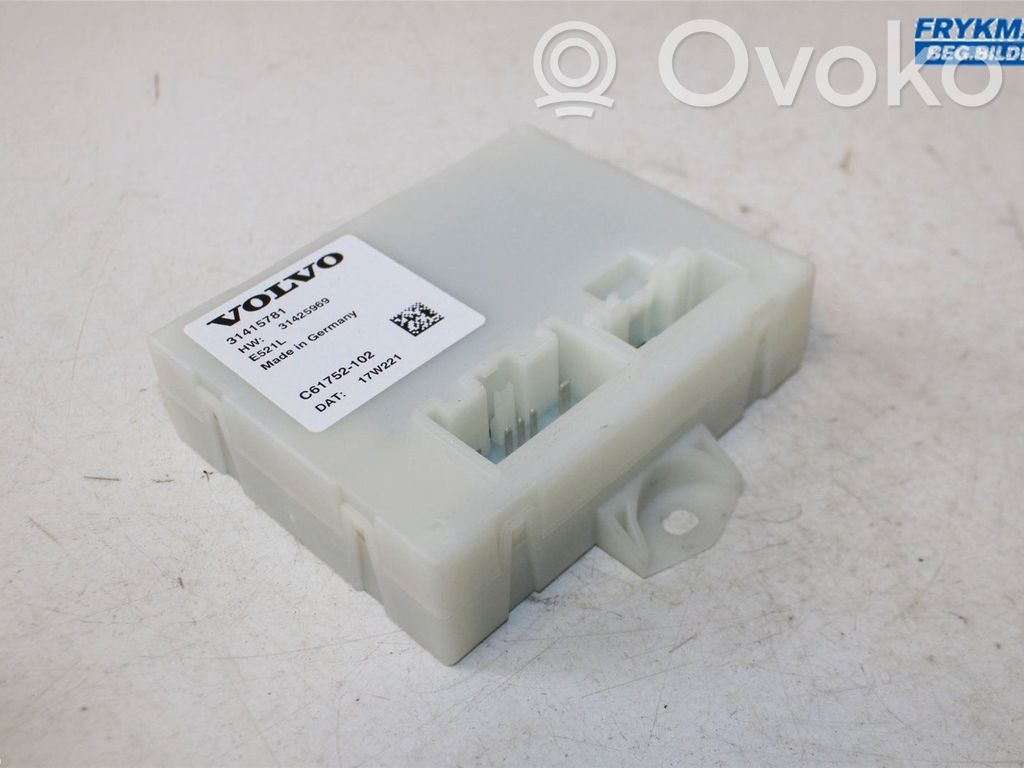 Tailgate/trunk control unit/module   31415781,31415781,31415781