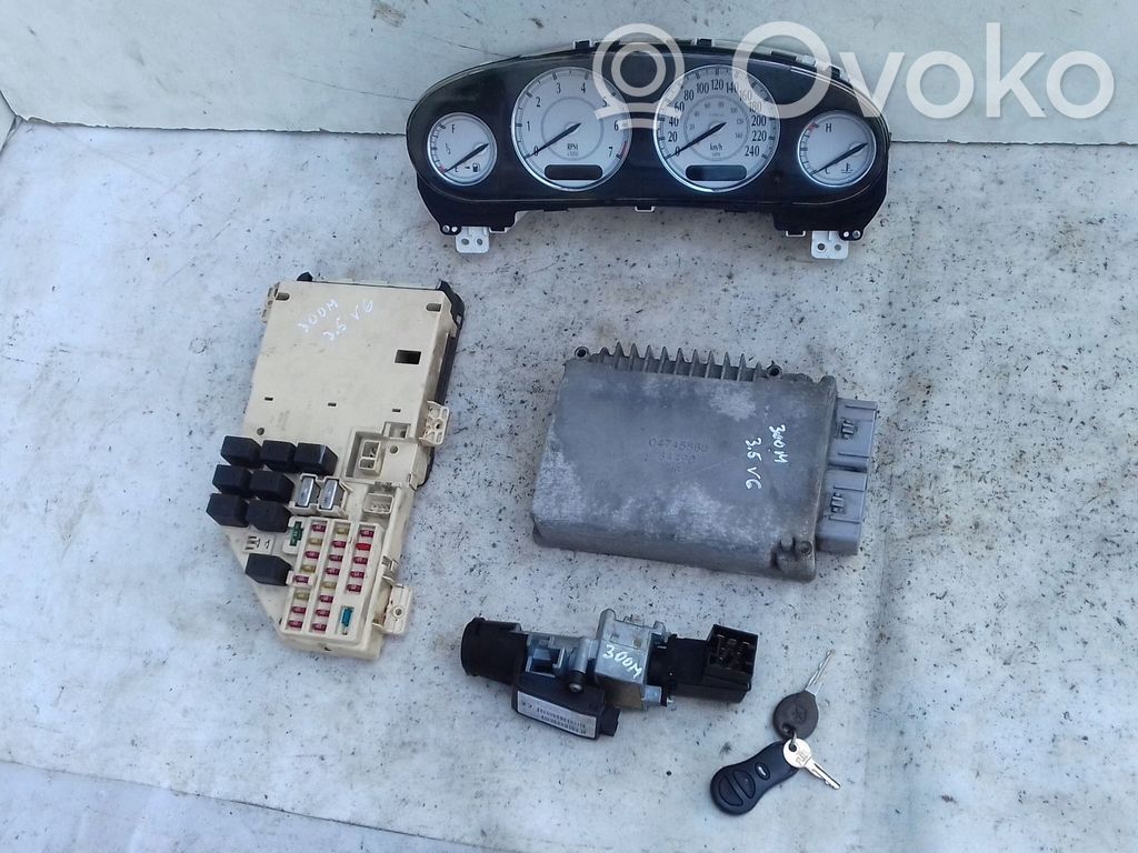 Chrysler 300M Engine ECU kit and lock set 
