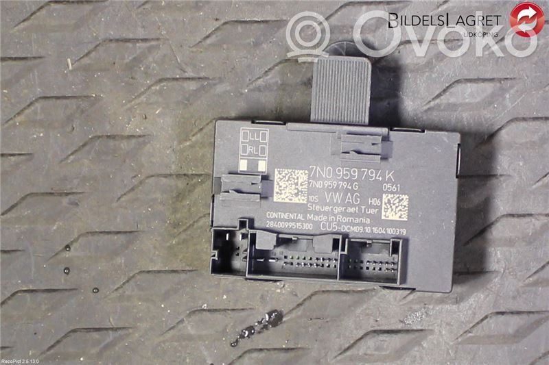 Volkswagen Sharan Unité de commande module de porte 