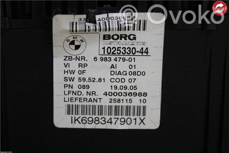BMW 3 E90 E91 Nopeusmittari (mittaristo) 