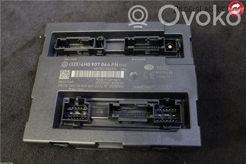 Audi A6 S6 C7 4G Moduł / Sterownik komfortu 