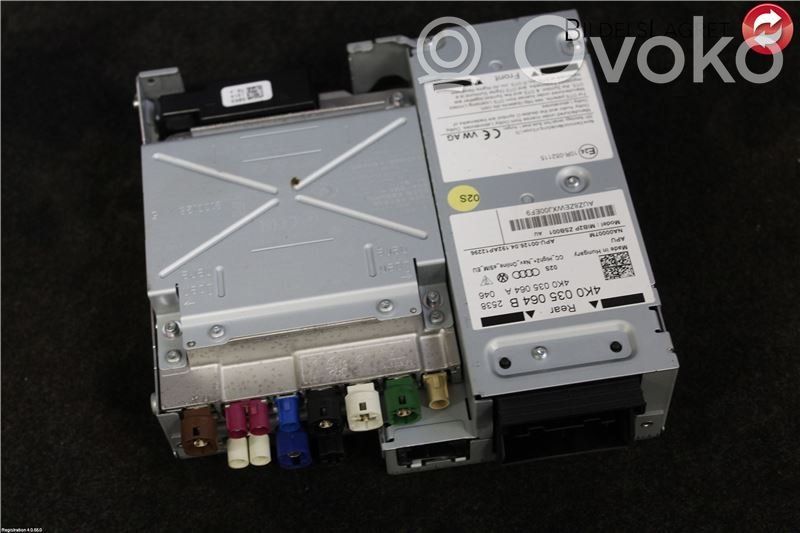 Audi A6 S6 C8 4K Head unit multimedia control 