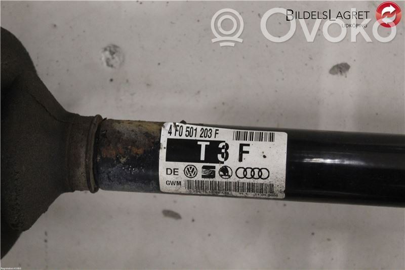 Audi A6 S6 C6 4F Eje de transmisión trasero 