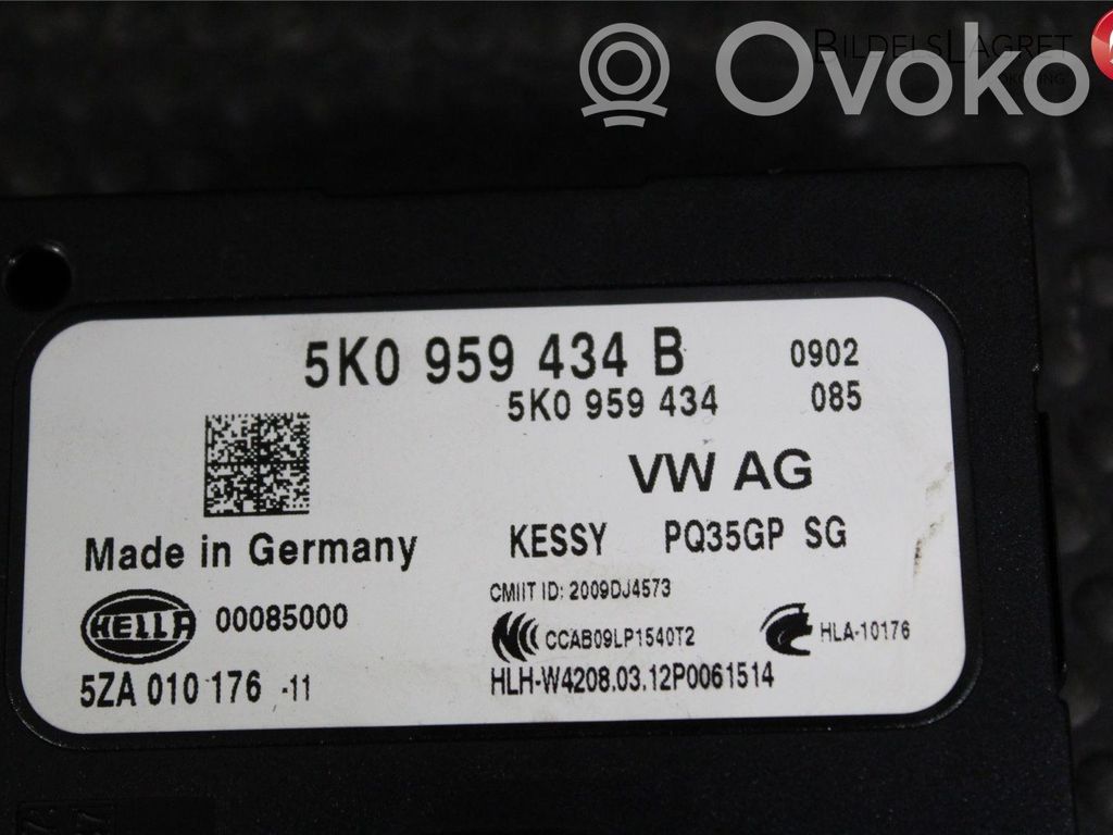 Autres unités de commande / modules   5K0959434E,5K0959434B,5K0959434B