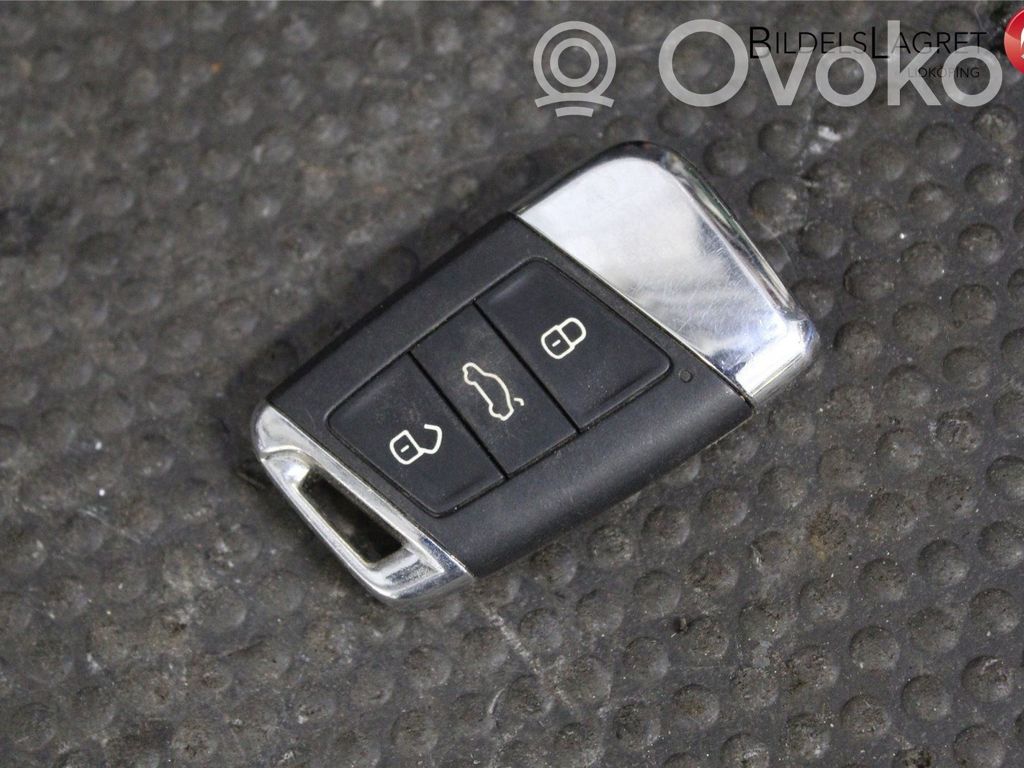 Klucz / Karta zapłonu   3G0959752BCDTB,3G0959752BC
