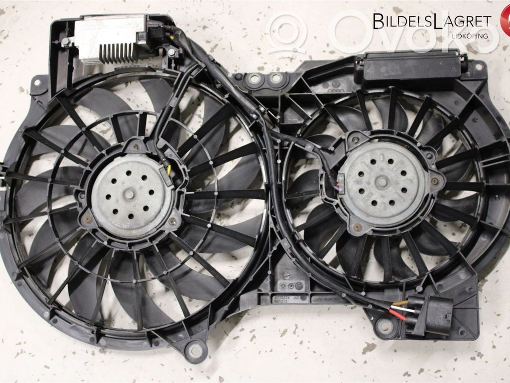 Audi A6 S6 C6 4F Ventilator electric răcire radiator 
