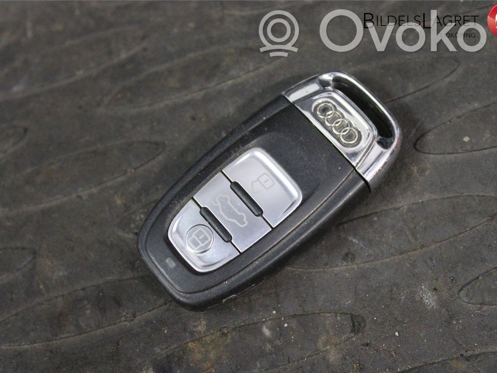 Audi Q5 SQ5 8R Klucz / Karta zapłonu 