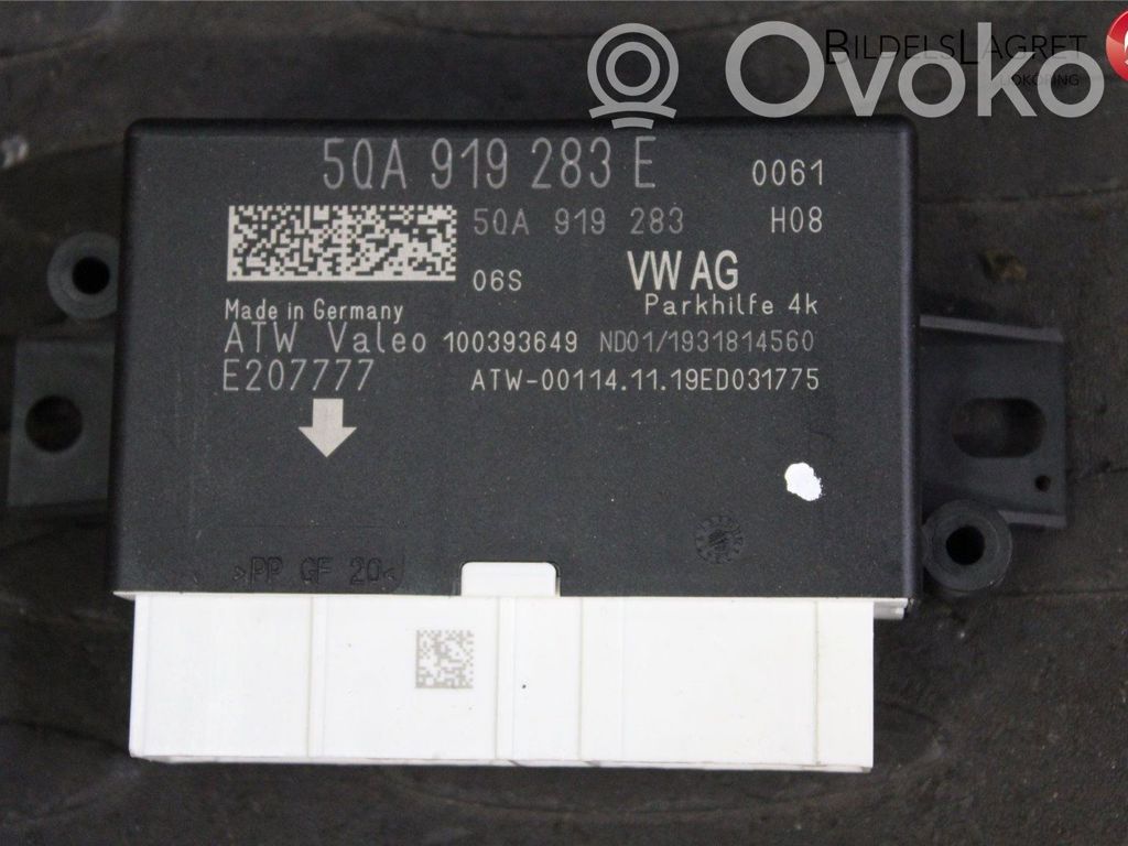 Autres unités de commande / modules   5QA919283E,5QA919283E,5QA919283E