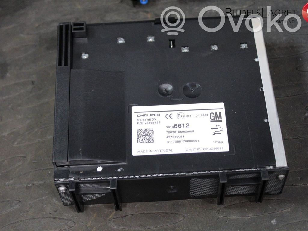 Opel Insignia B Console centrale, commande de multimédia l'unité principale 