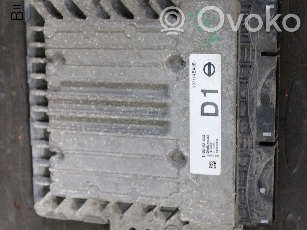 Unité de commande / module d'injection   237104EA0B,237104EA0B,237104EA0B