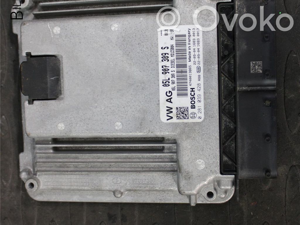 Unité de commande / module d'injection   05L907309S,05L907309S,05L907309S