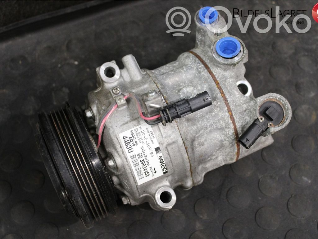 Opel Astra K Compresor (pompă) aer condiționat (A/C) 