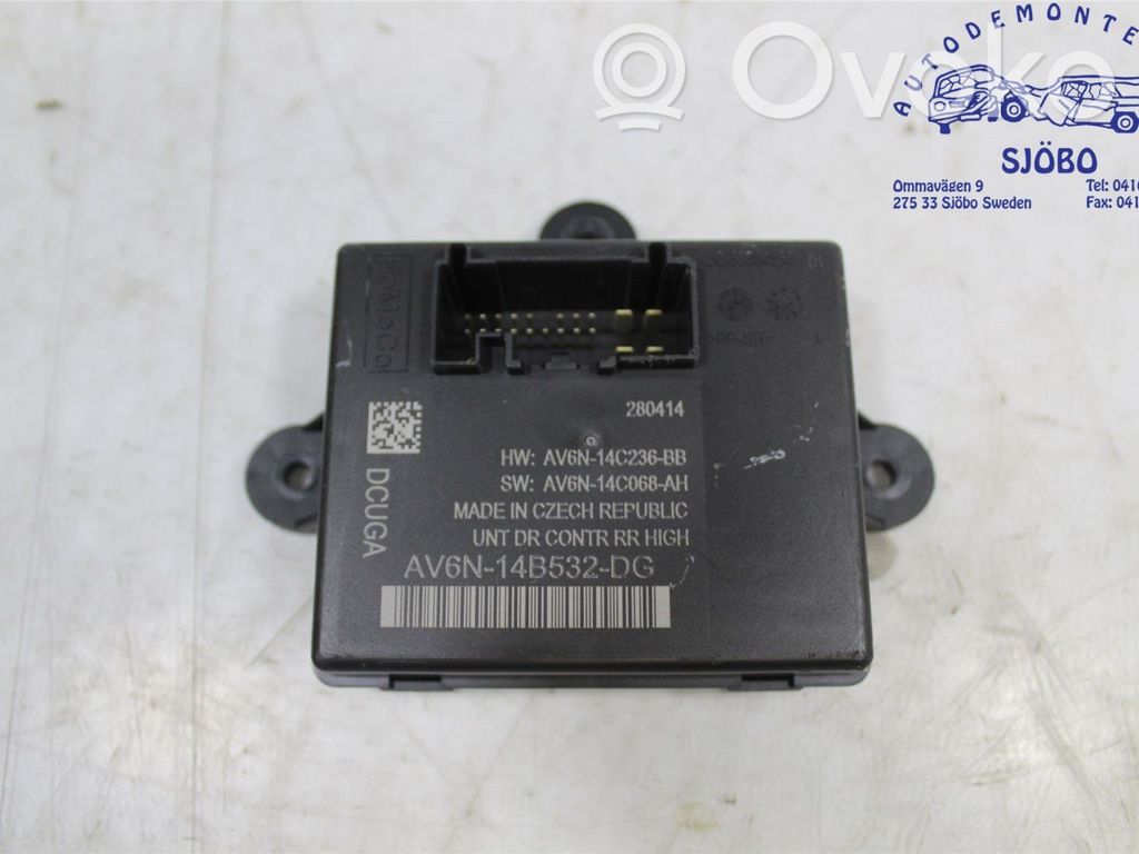 Unité de commande module de porte   1821289,AV6N14B532DG,AV6N14B532DG