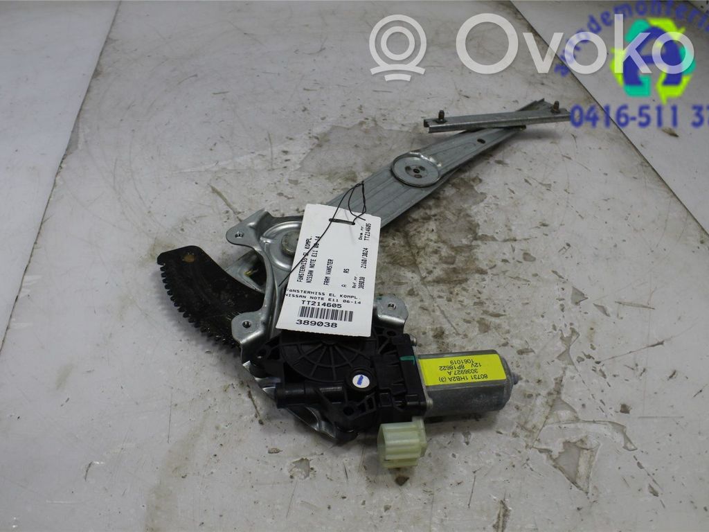 Nissan Note (E11) Elektryczny podnośnik szyby drzwi przednich 