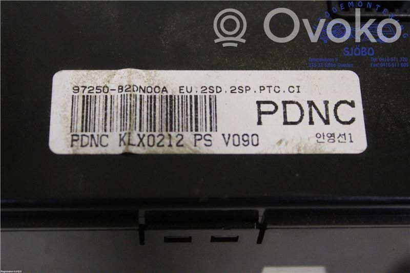 KIA Soul Climate control unit 