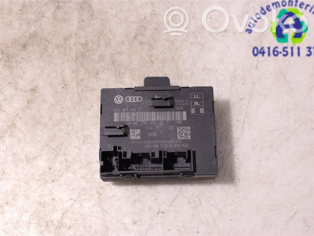 Unité de commande module de porte   8X0959795C,8X0959795C,8X0959795C