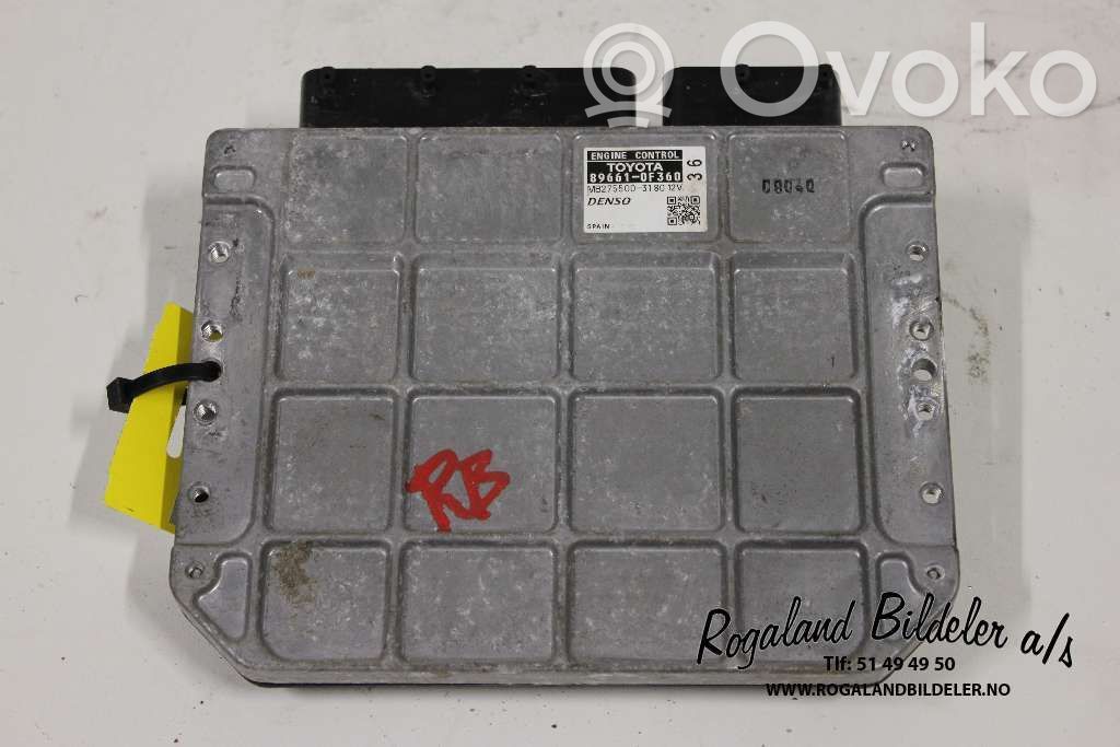 Toyota Verso Engine control unit/module ECU 
