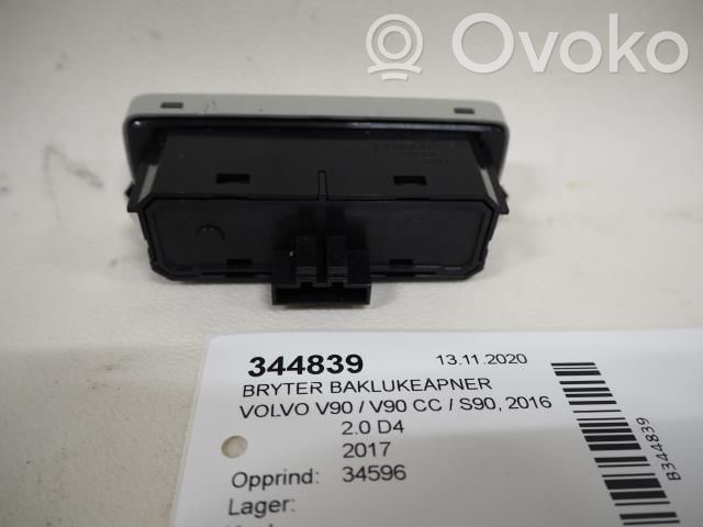 Volvo S90, V90 Tailgate opening switch 