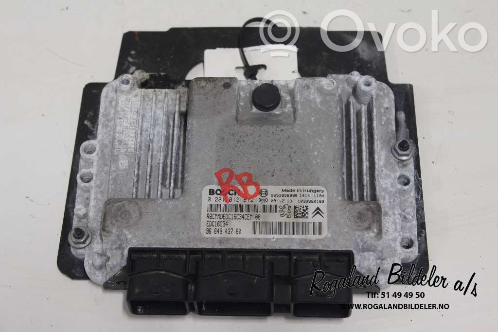 Peugeot 308 Engine control unit/module ECU 