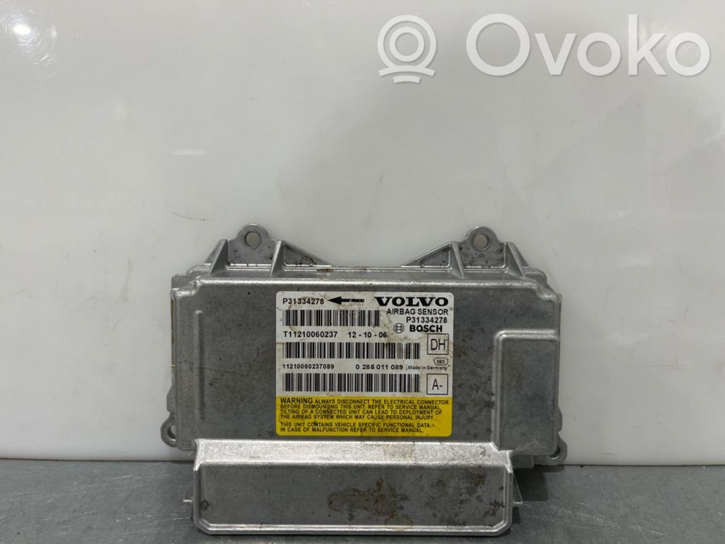 Volvo XC70 Airbag control unit/module 