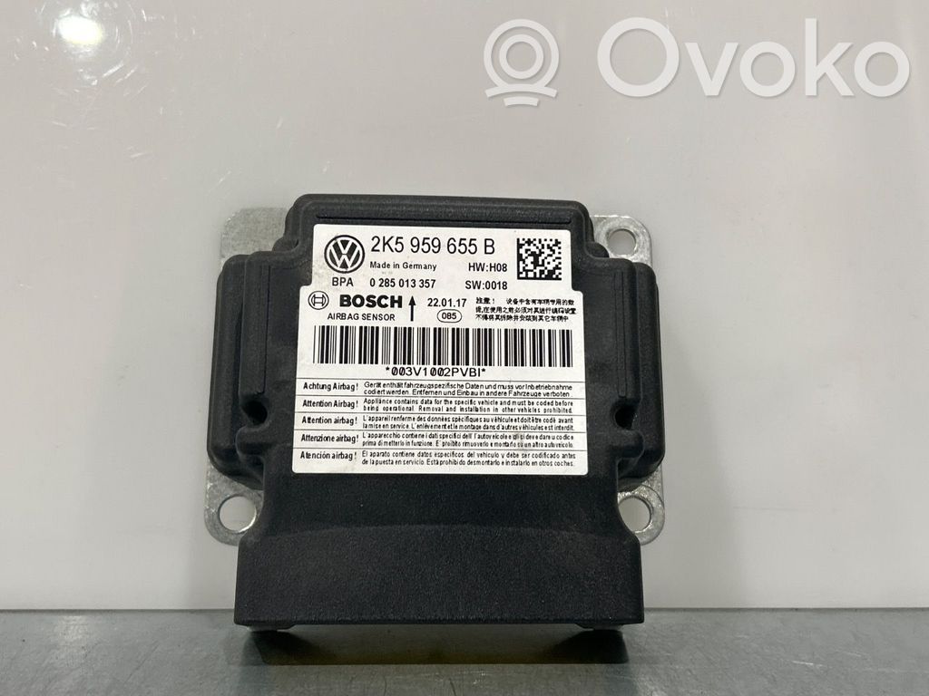 Volkswagen Caddy Airbag control unit/module 