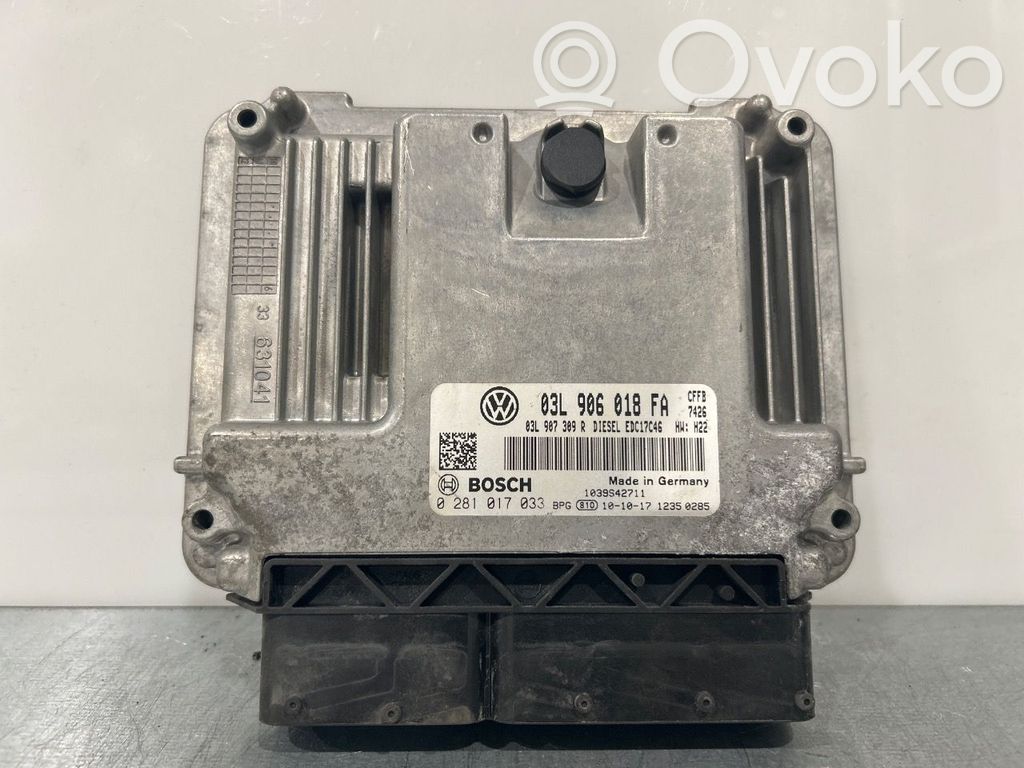 Volkswagen Tiguan Engine control unit/module ECU 