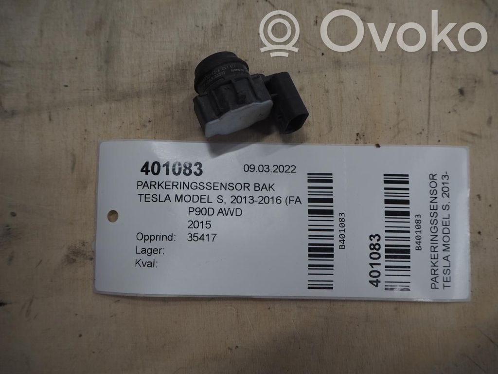 Tesla Model S Parking (PDC) sensor switch 