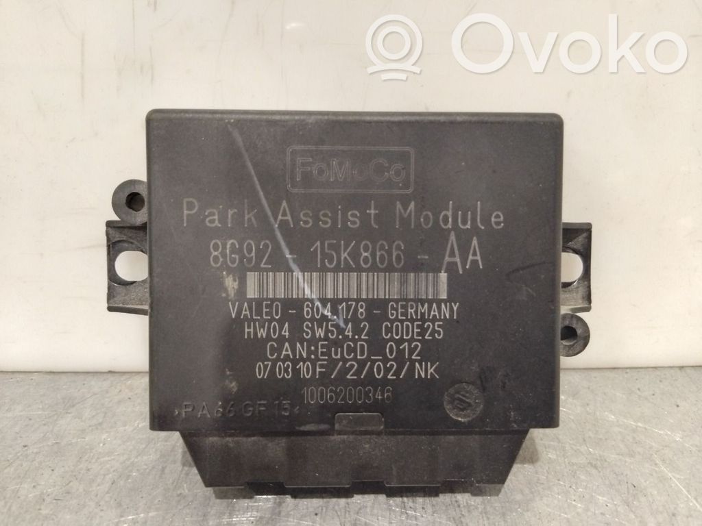 Ford Mondeo MK IV Parking PDC control unit/module 
