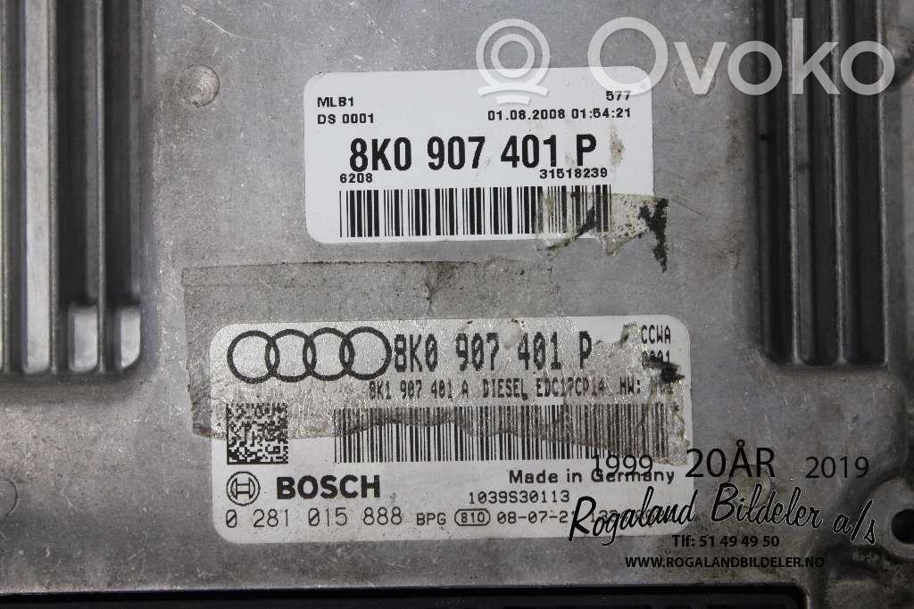 Audi A4 S4 B8 8K Engine control unit/module ECU 