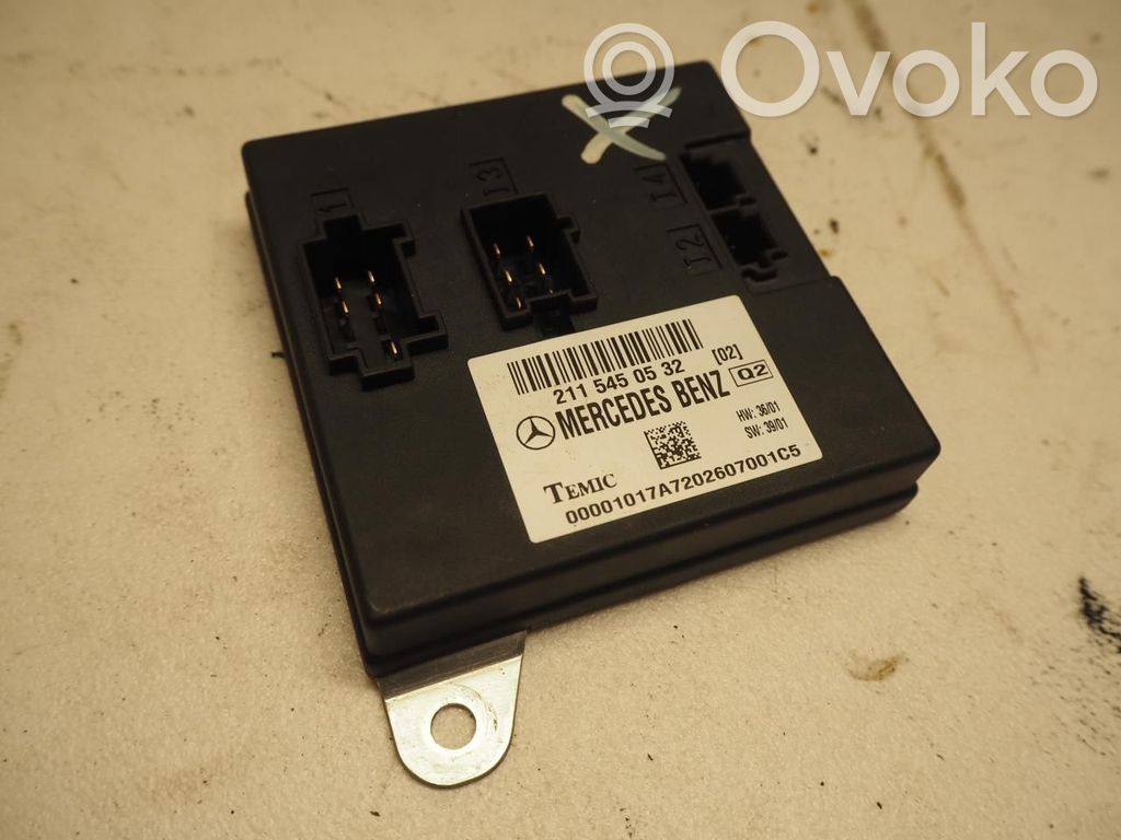 Mercedes-Benz E W211 Modul de control caroserie central 