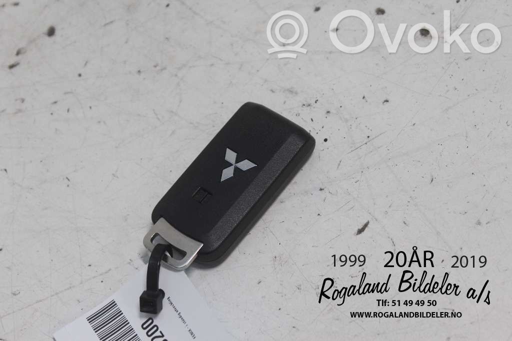 Mitsubishi ASX Virta-avain/kortti 