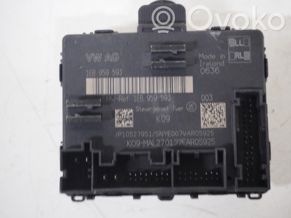 Unité de commande module de porte   1EB959593,1EB959593