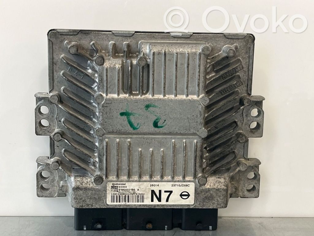 Nissan Qashqai Komputer / Sterownik ECU silnika 