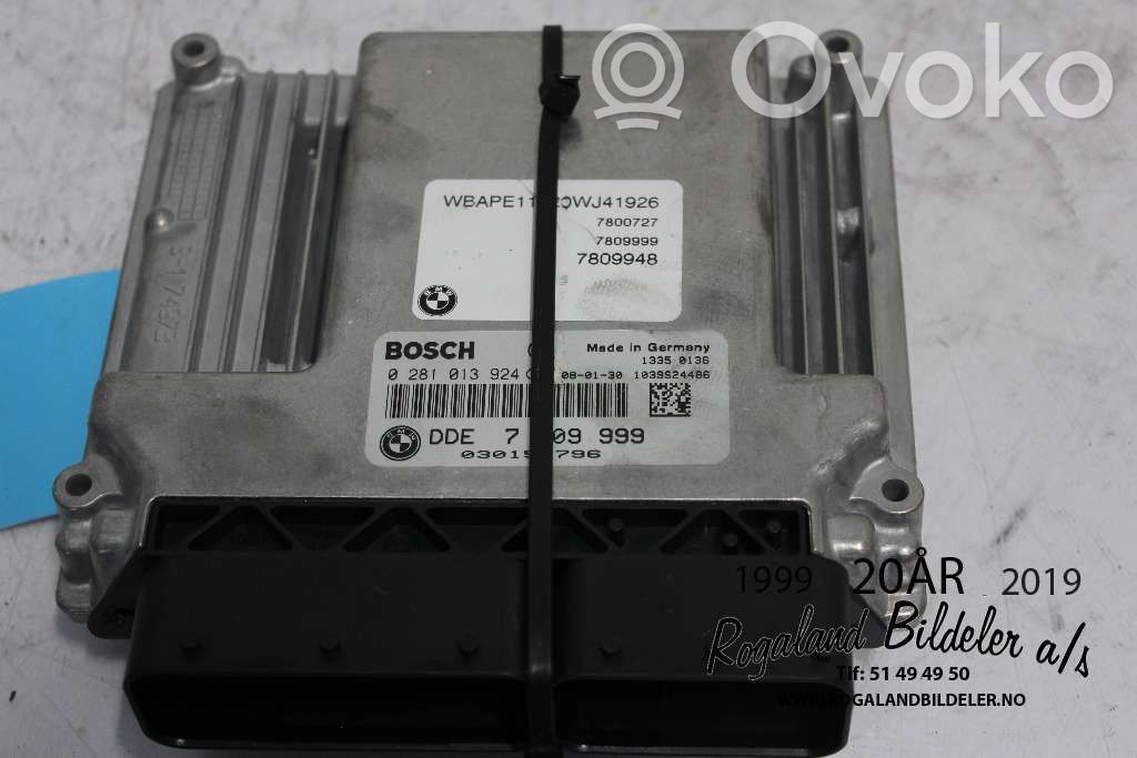 BMW X3 E83 Engine control unit/module ECU 