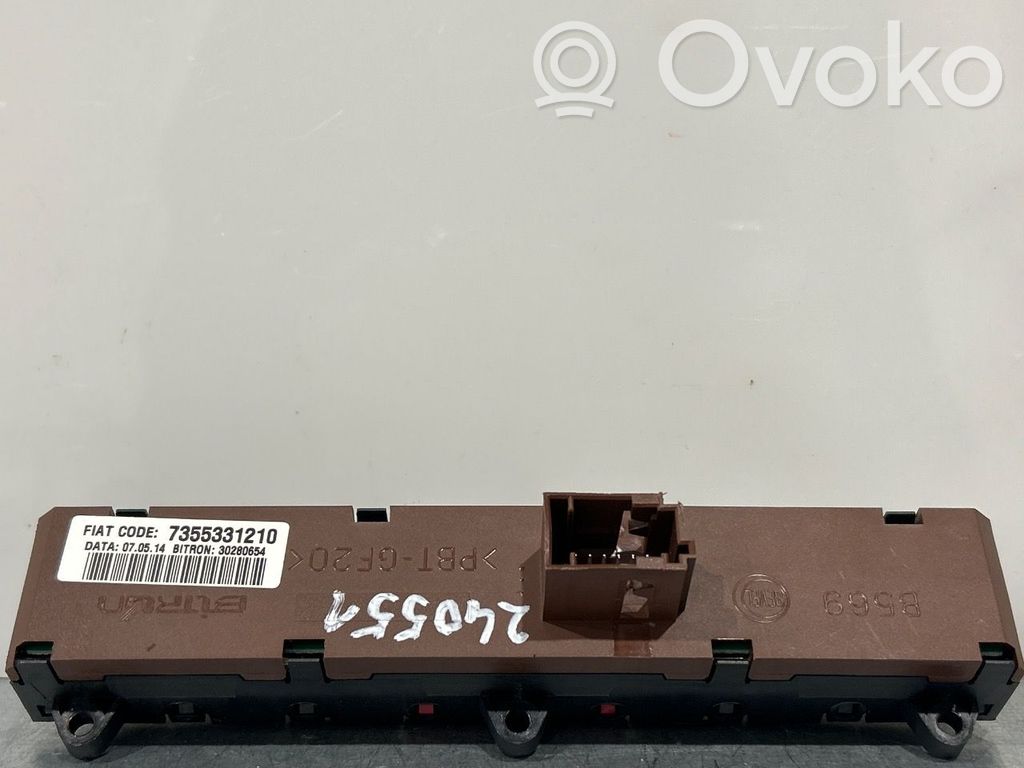 Fiat Ducato Botón interruptor de luz de peligro 
