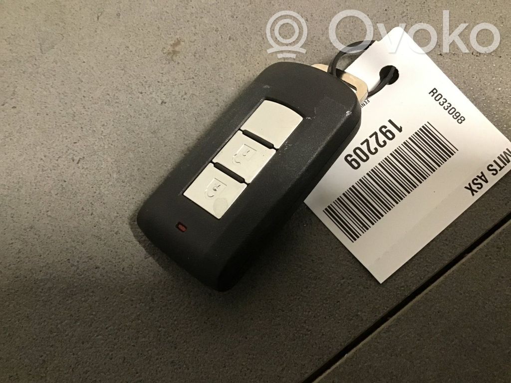 Mitsubishi ASX Virta-avain/kortti 