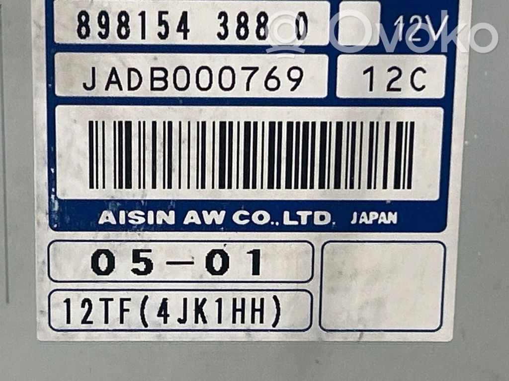 Isuzu D-Max Gearbox control unit/module 