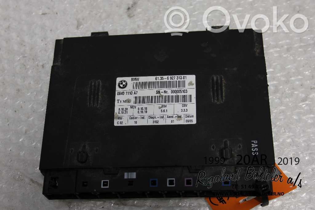 BMW 5 E60 E61 Seat control module 