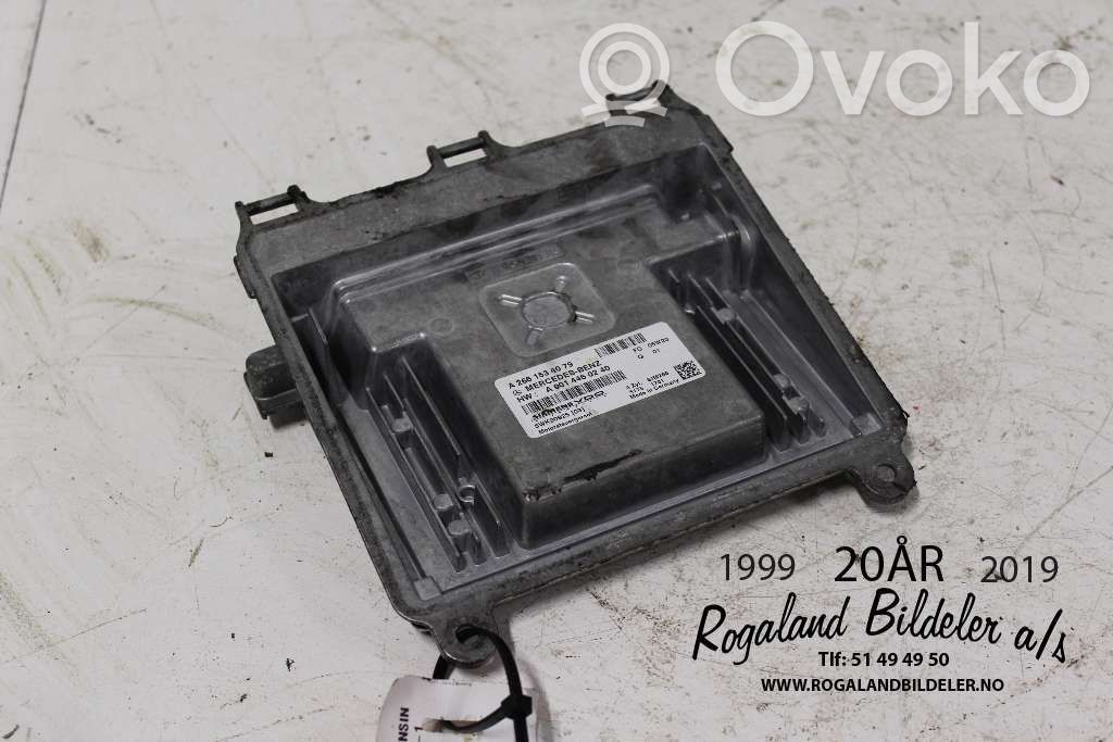 Mercedes-Benz A W169 Komputer / Sterownik ECU silnika 