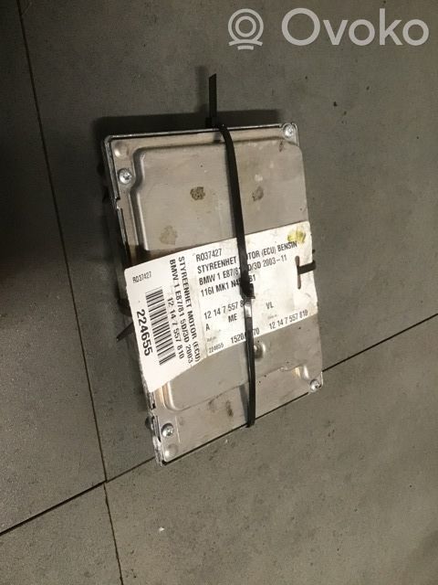 BMW 1 E81 E87 Unidad de control/módulo ECU del motor 