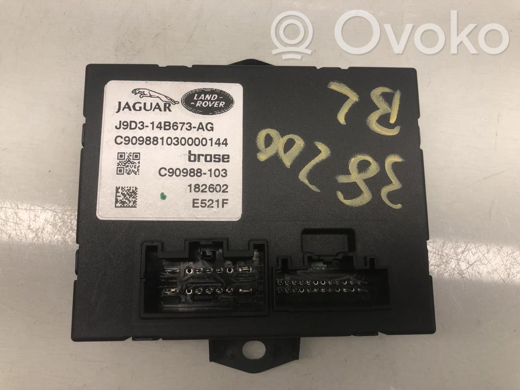Jaguar I-Pace Tailgate/trunk control unit/module 