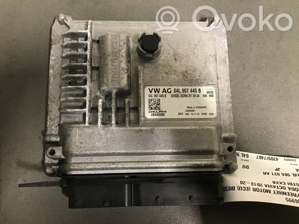 Skoda Octavia Mk3 (5E) Unité de commande, module ECU de moteur 